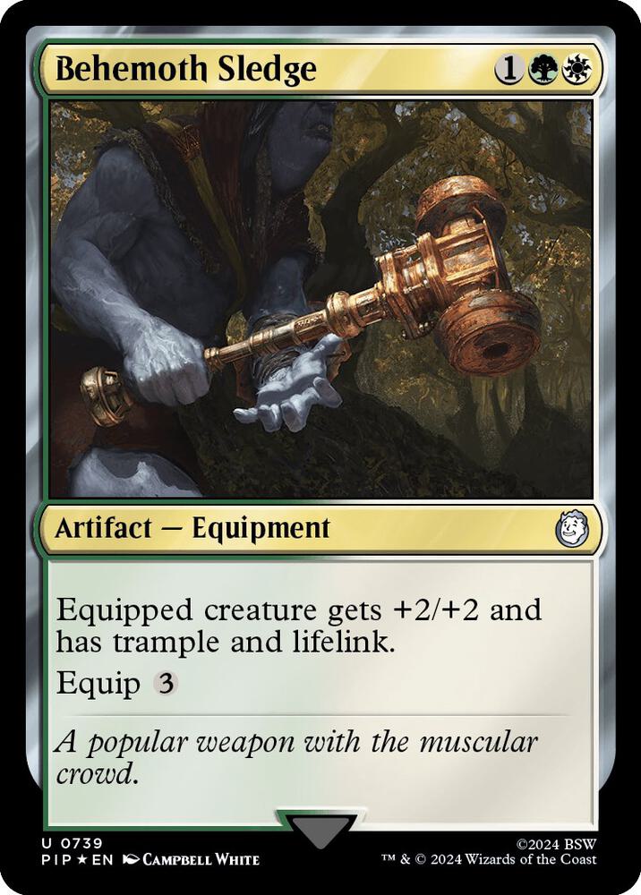 Behemoth Sledge (Surge Foil) (739) (PIP)