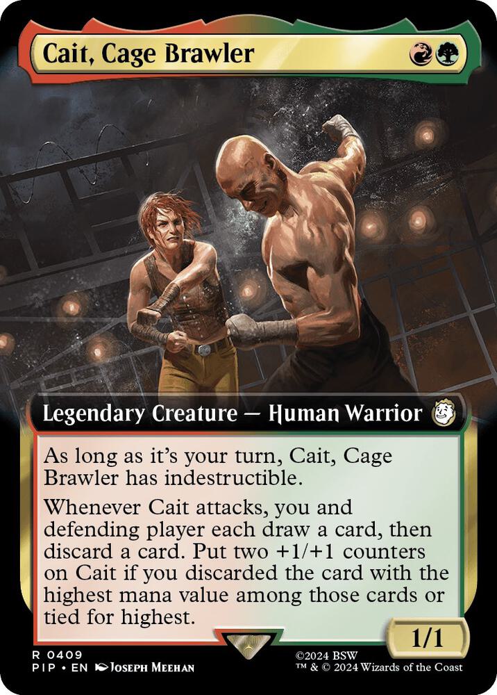 Cait, Cage Brawler (Extended Art) (409) (PIP)