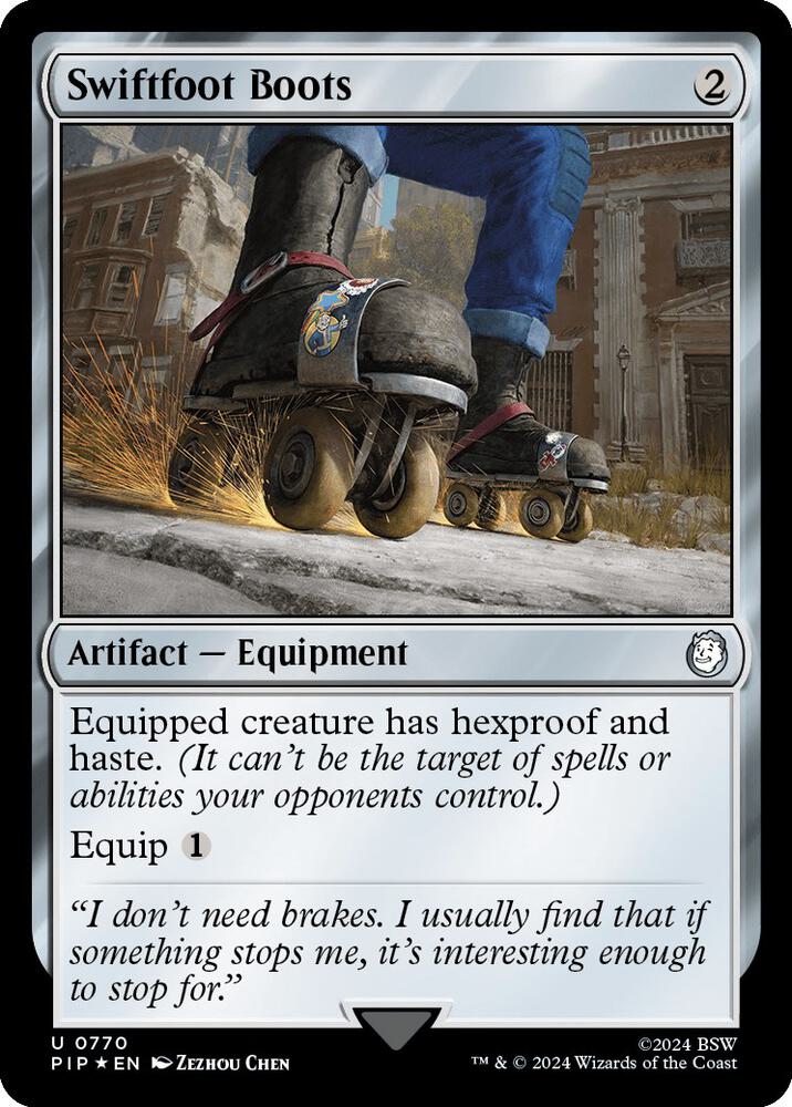 Swiftfoot Boots (Surge Foil) (770) (PIP)