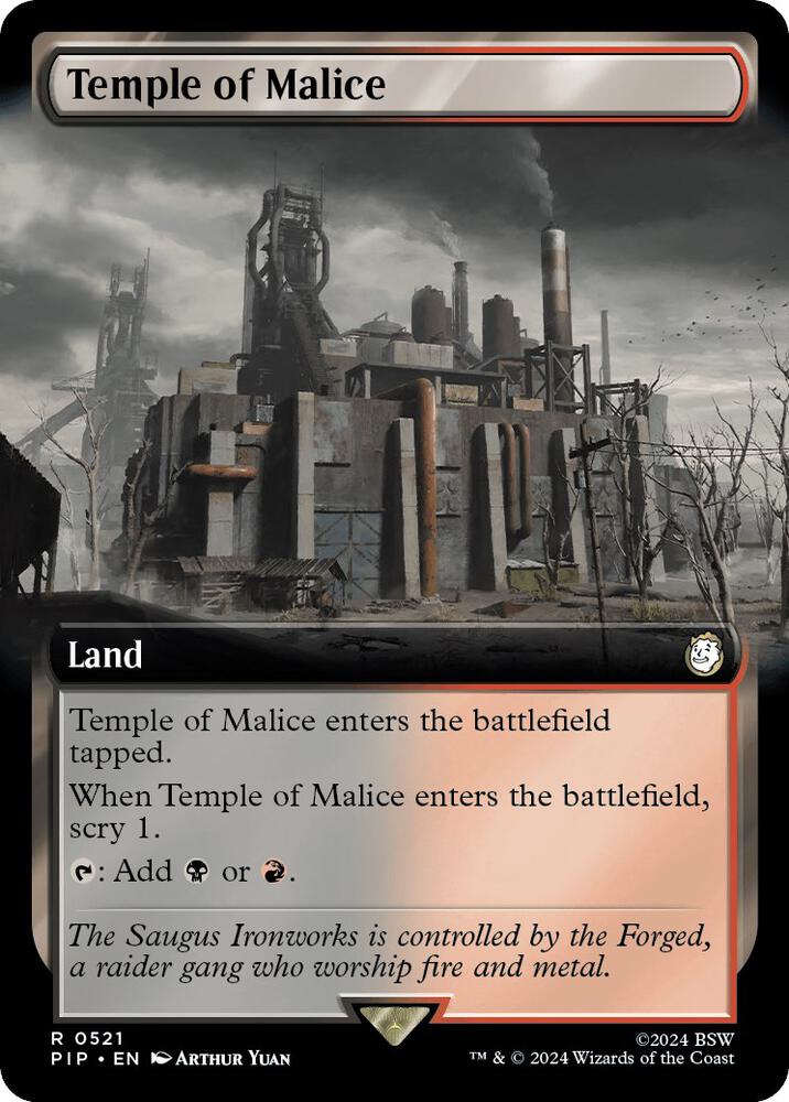 Temple of Malice (Extended Art) (521) (PIP)