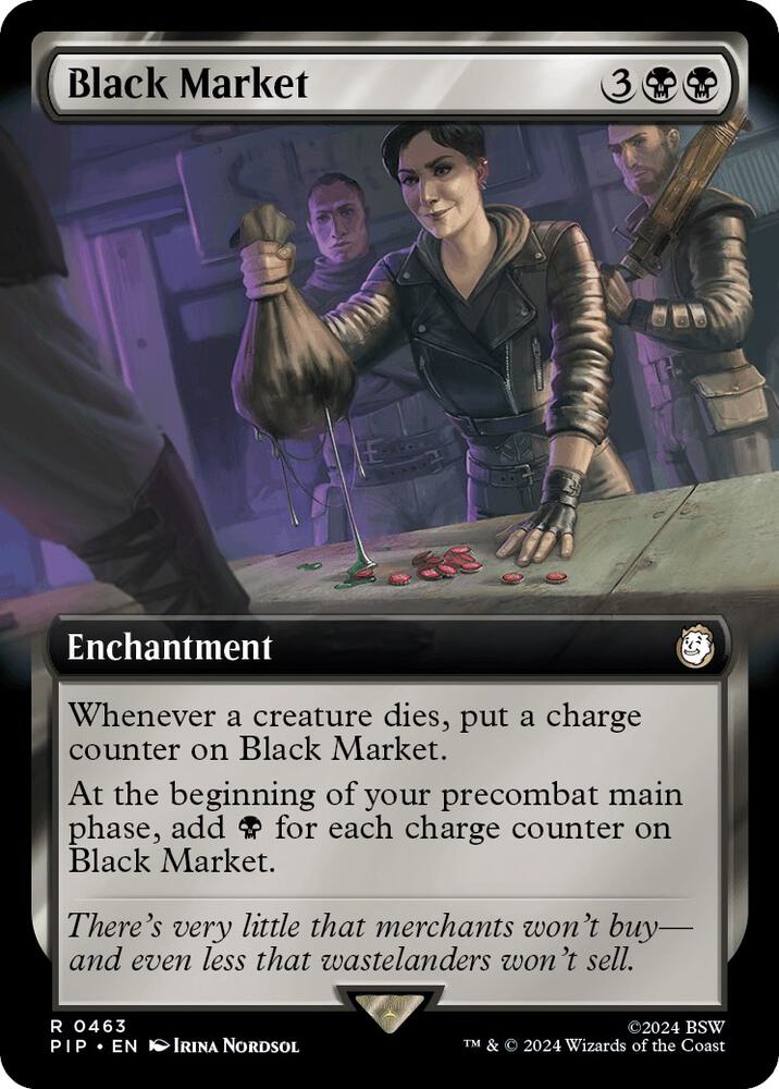 Black Market (Extended Art) (463) (PIP)