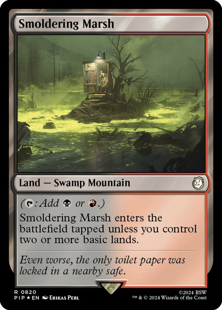 Smoldering Marsh (Surge Foil) (820) (PIP)