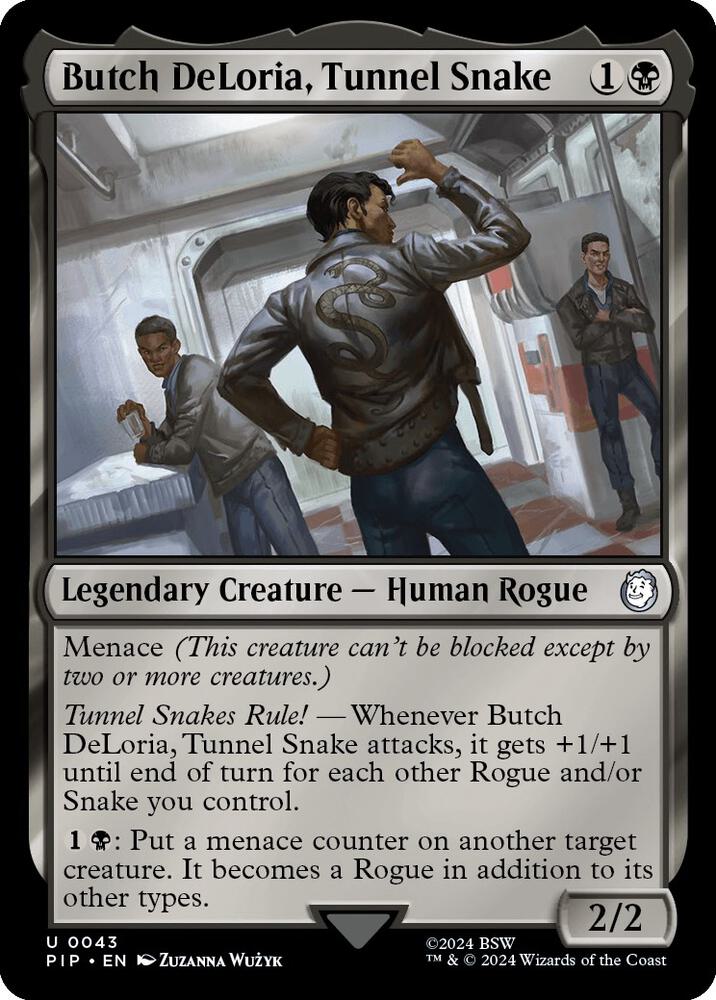 Butch DeLoria, Tunnel Snake (43) (PIP)