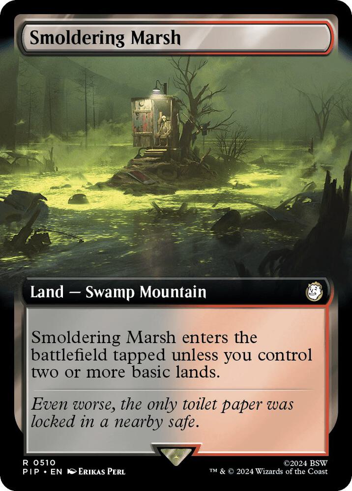 Smoldering Marsh (Extended Art) (510) (PIP)