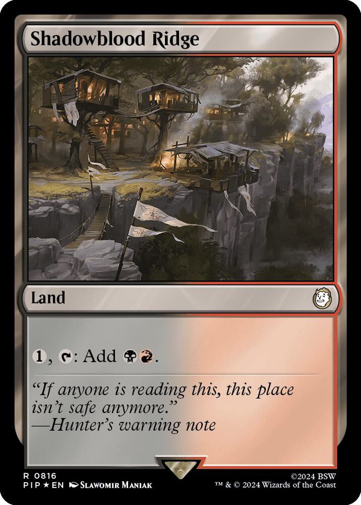 Shadowblood Ridge (Surge Foil) (816) (PIP)