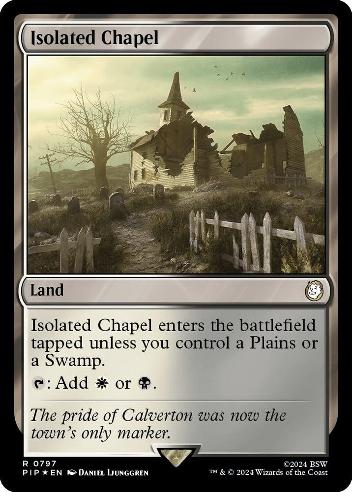 Isolated Chapel (Surge Foil) (797) (PIP)