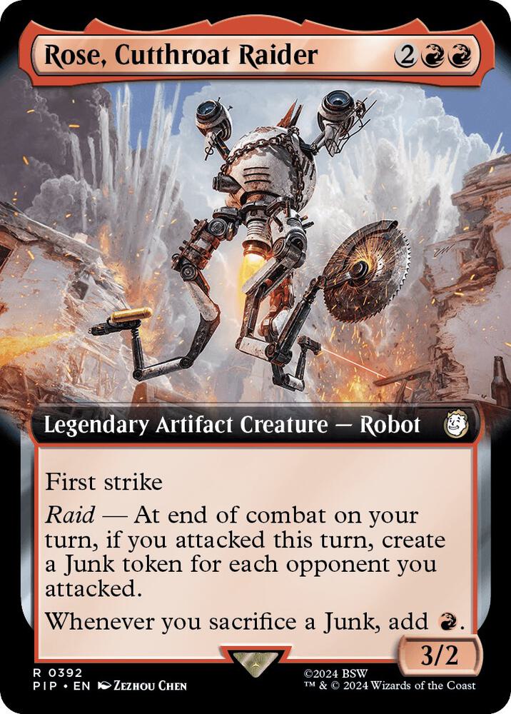 Rose, Cutthroat Raider (Extended Art) (392) (PIP)