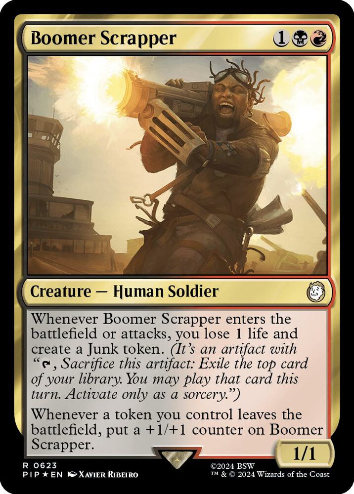 Boomer Scrapper (Surge Foil) (623) (PIP)