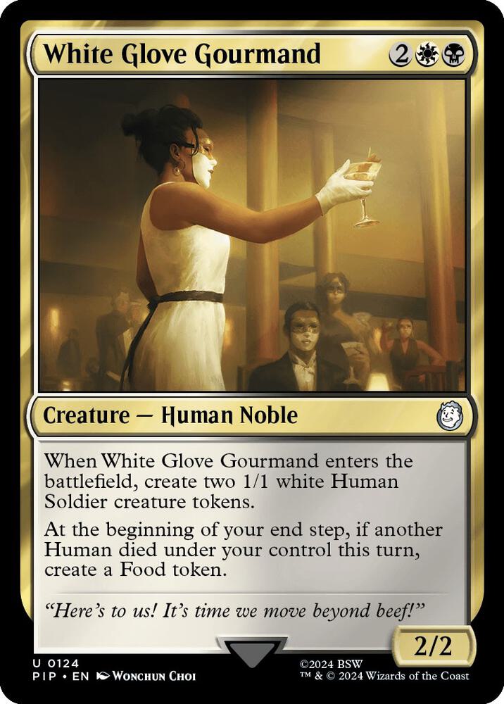 White Glove Gourmand (124) (PIP)