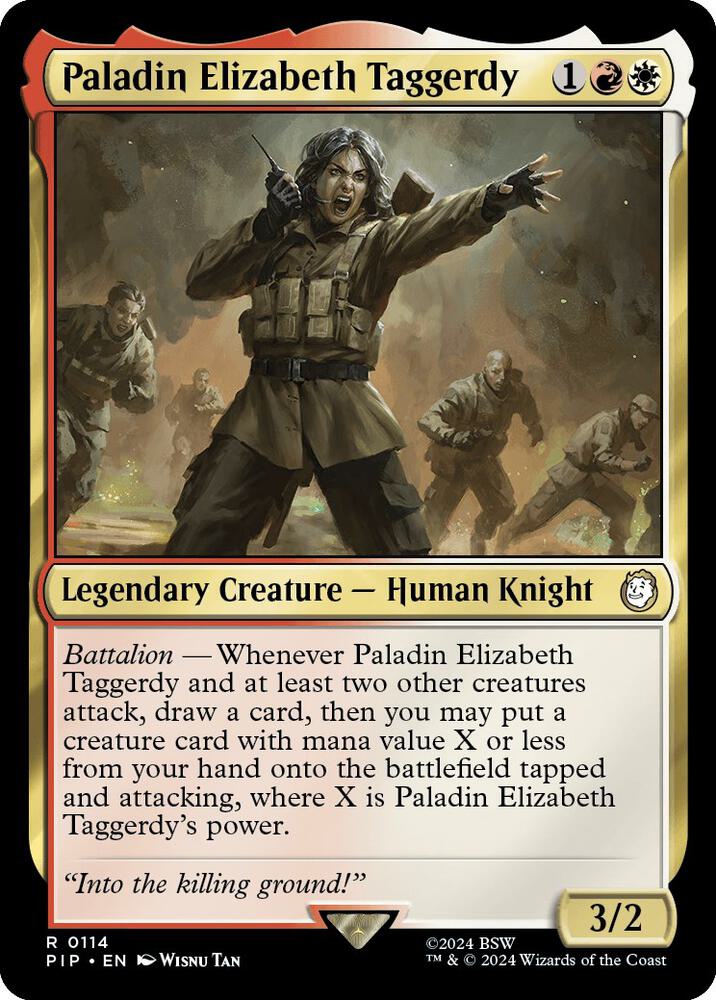 Paladin Elizabeth Taggerdy (114) (PIP)