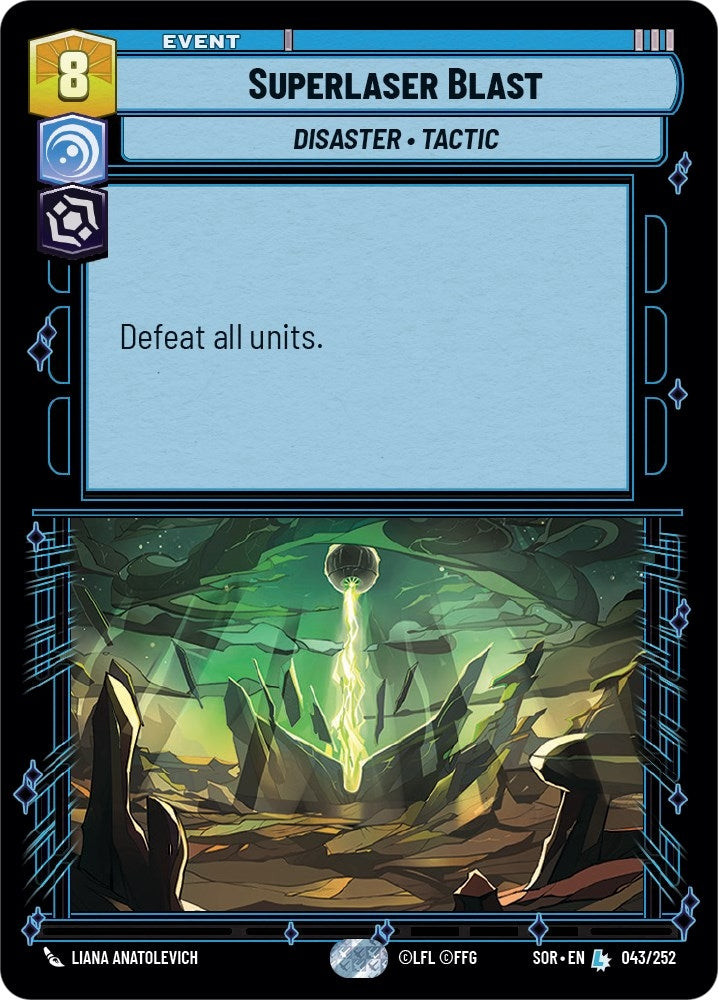 Superlaser Blast (043/252) (SOR)