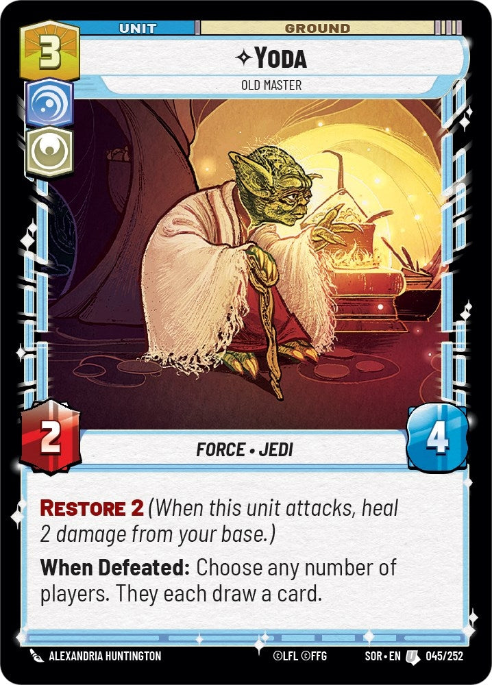 Yoda - Old Master (045/252) (SOR)