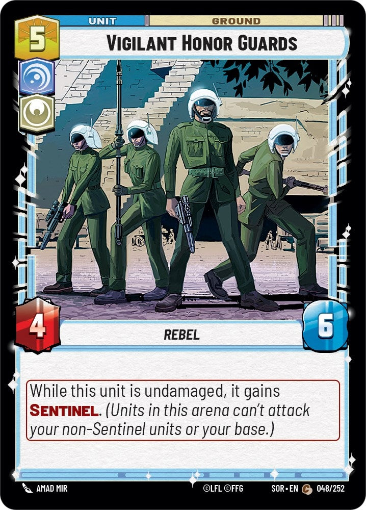 Vigilant Honor Guards (048/252) (SOR)