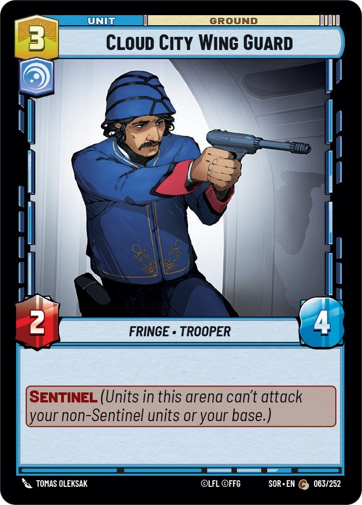 Cloud City Wing Guard (063/252) (SOR)