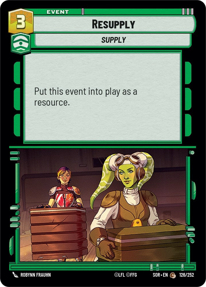 Resupply (126/252) (SOR)