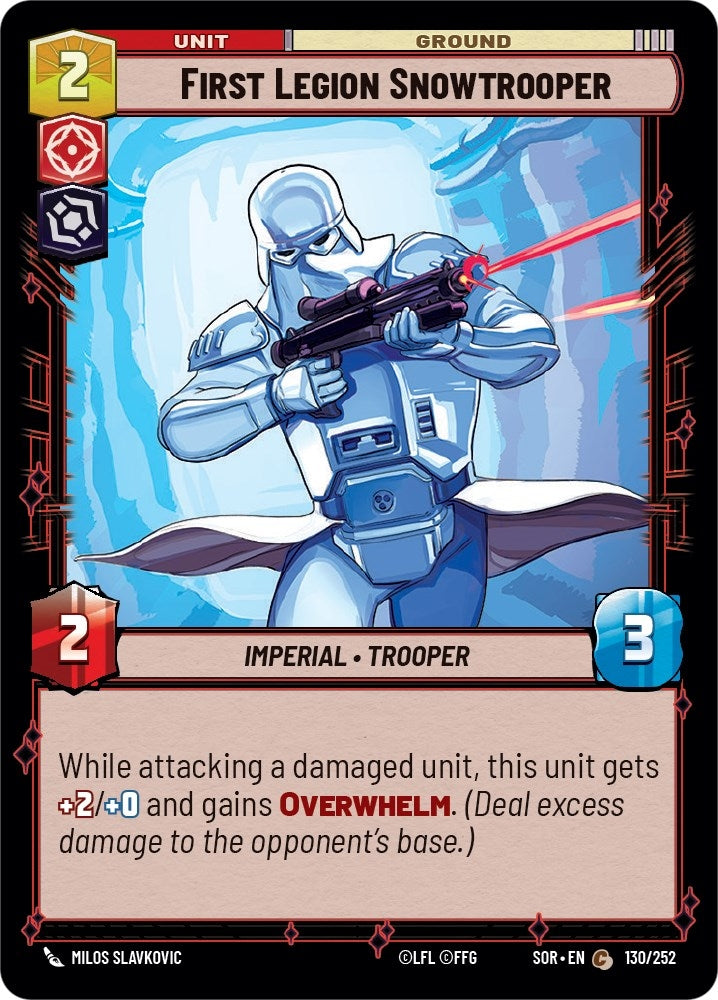 First Legion Snowtrooper (130/252) (SOR)