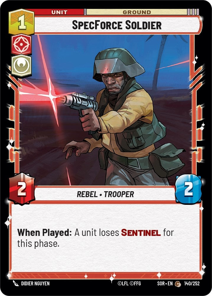 SpecForce Soldier (140/252) (SOR)