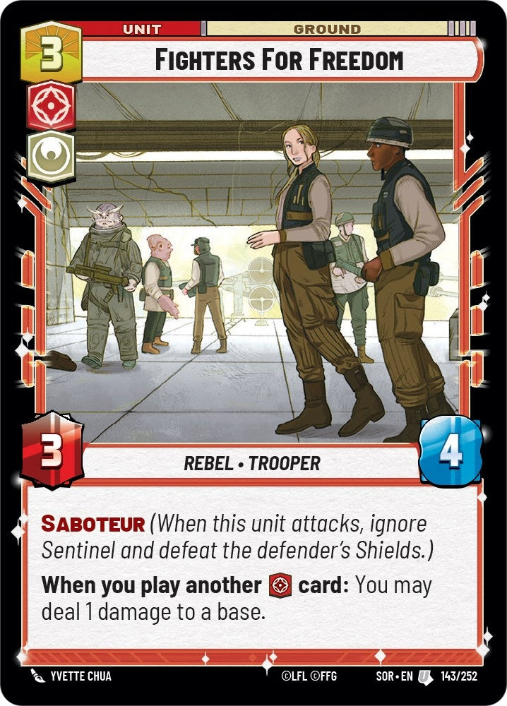 Fighters For Freedom (143/252) (SOR)