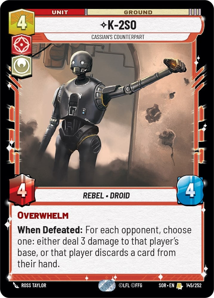 K-2SO - Cassian's Counterpart (145/252) (SOR)