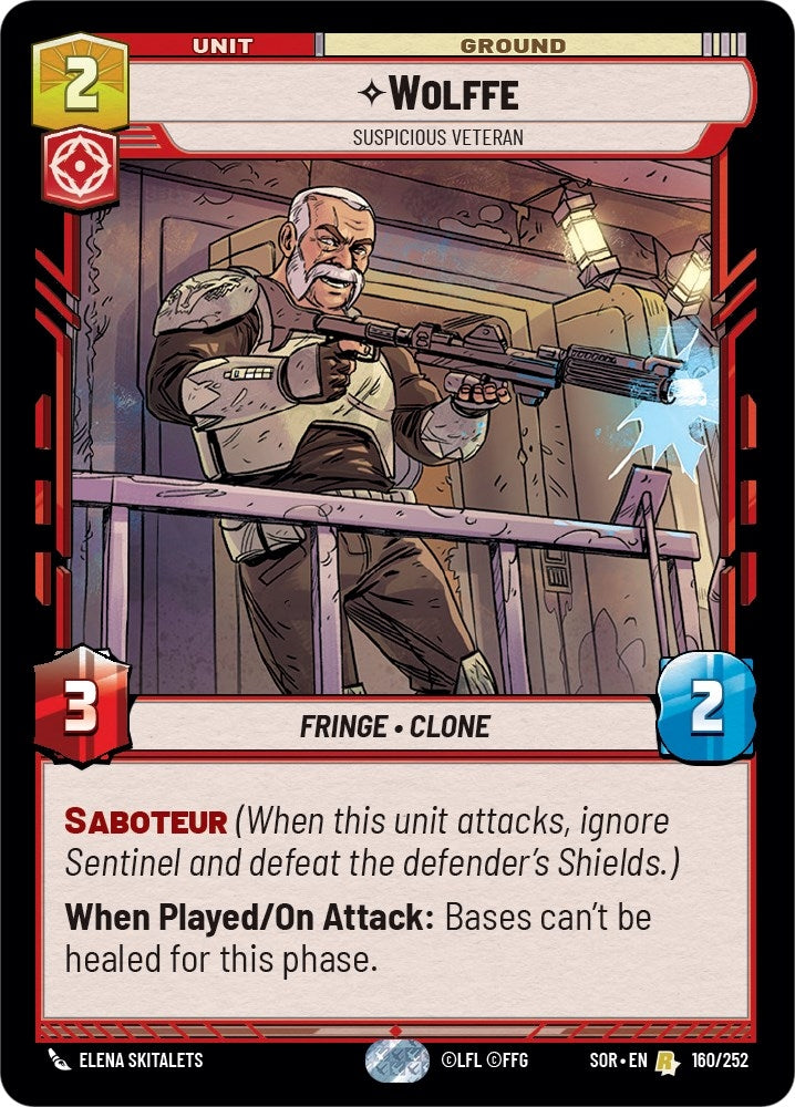 Wolffe - Suspicious Veteran (160/252) (SOR)