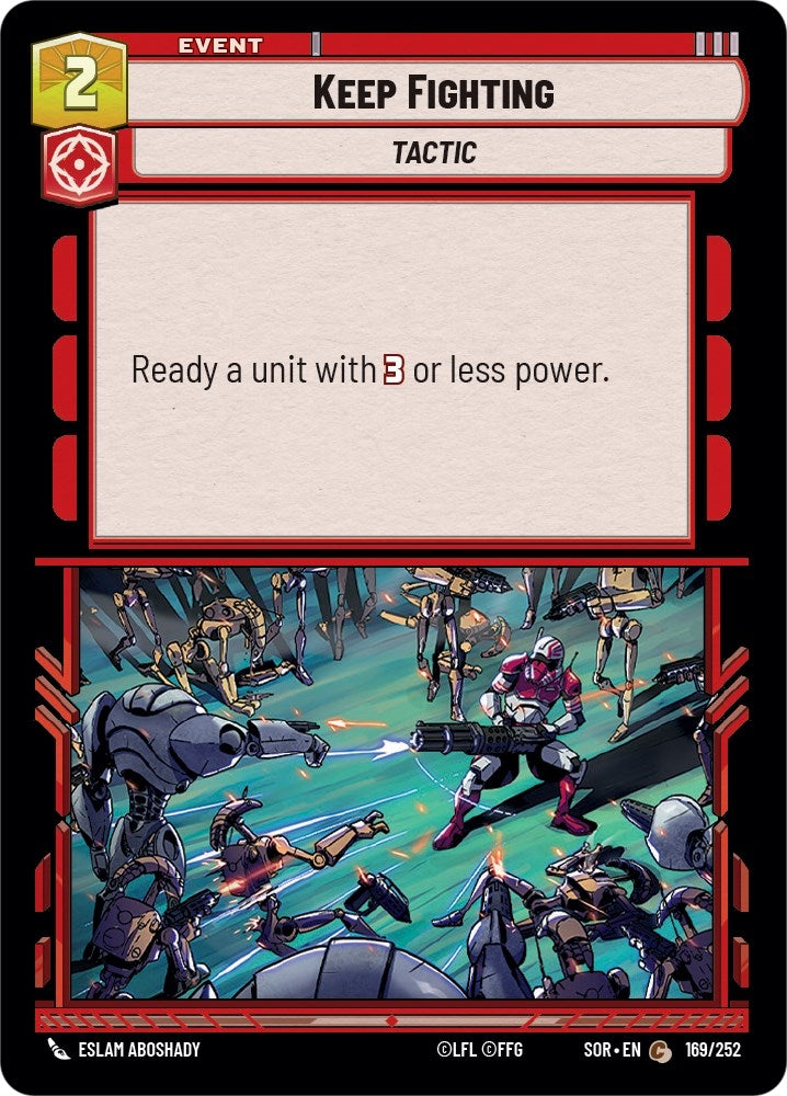 Keep Fighting (169/252) (SOR)