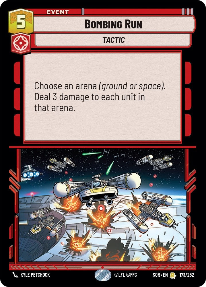 Bombing Run (173/252) (SOR)