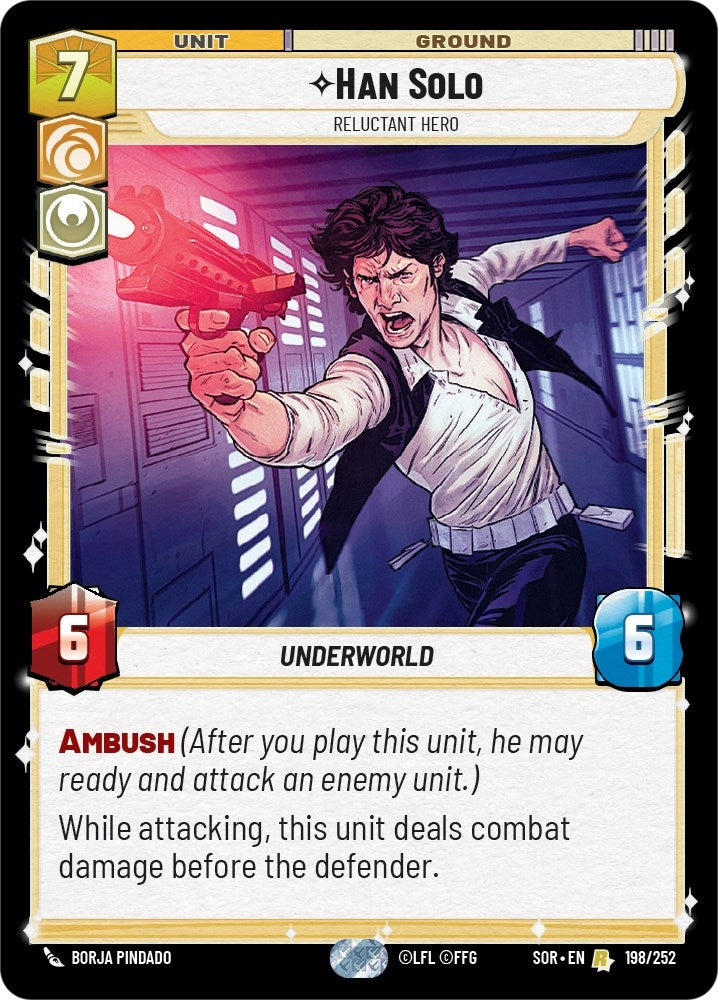 Han Solo - Reluctant Hero (198/252) (SOR)