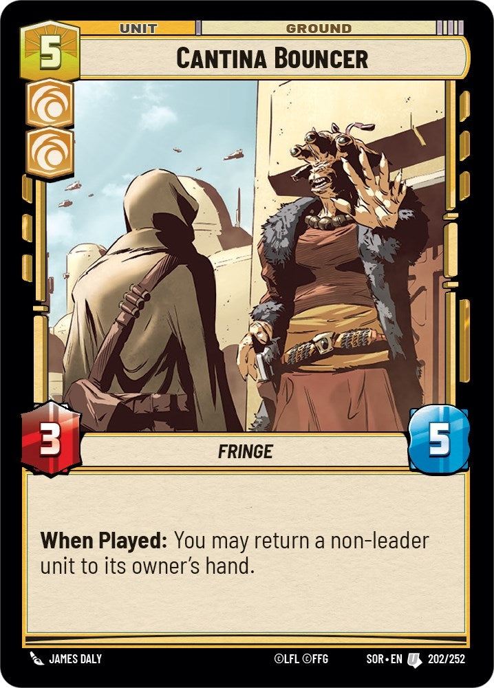 Cantina Bouncer (202/252) (SOR)