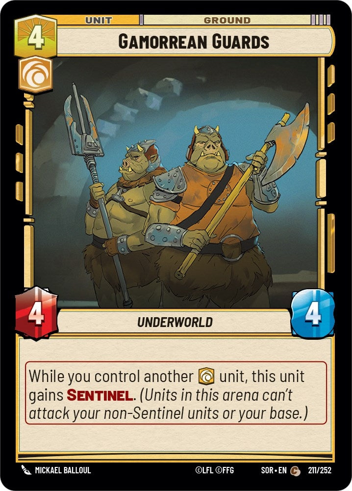 Gamorrean Guards (211/252) (SOR)