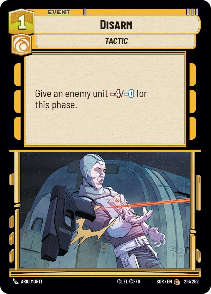 Disarm (216/252) (SOR)