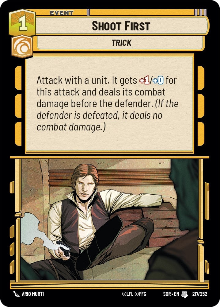 Shoot First (217/252) (SOR)