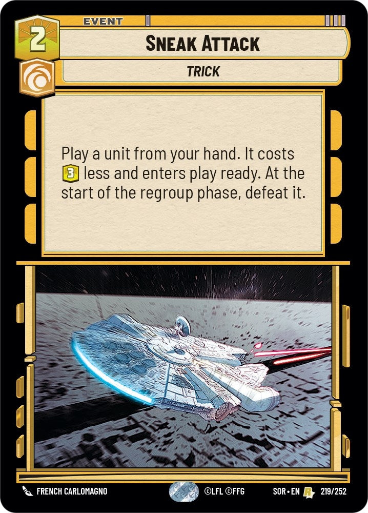 Sneak Attack (219/252) (SOR)