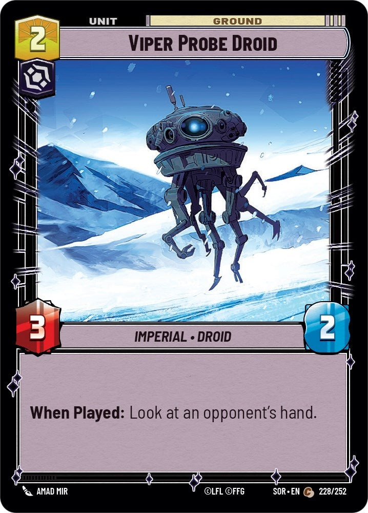 Viper Probe Droid (228/252) (SOR)