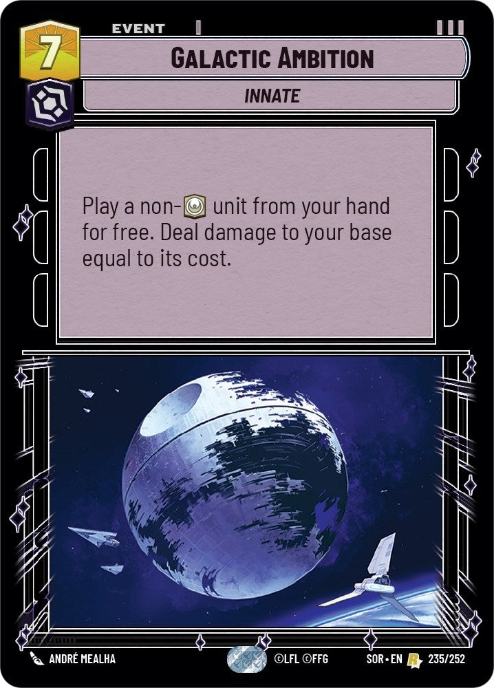 Galactic Ambition (235/252) (SOR)