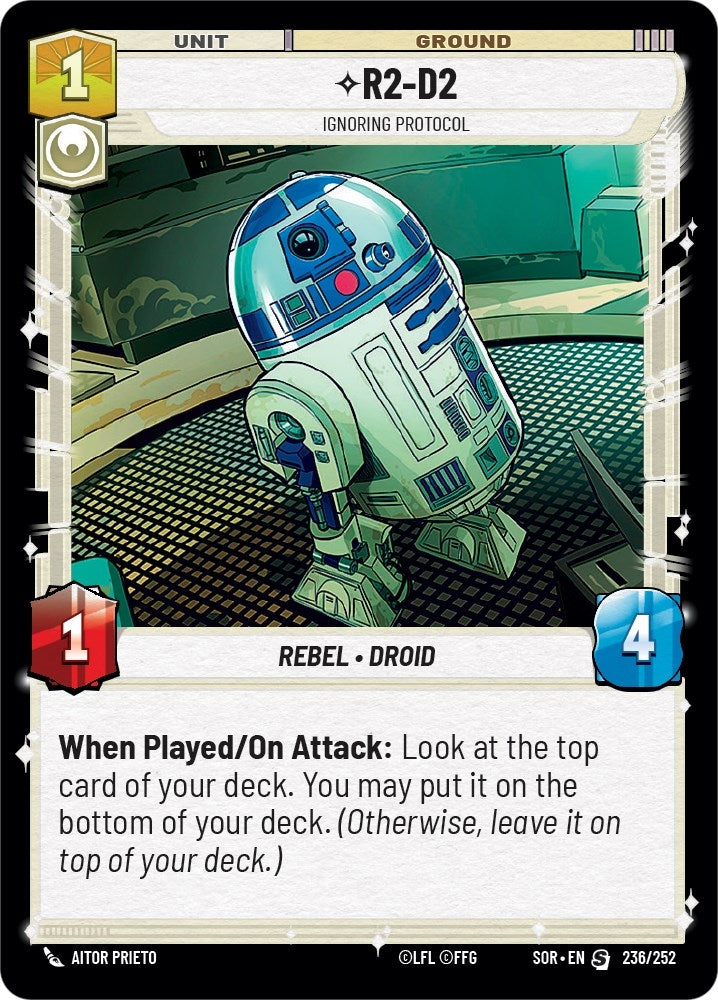 R2-D2 - Ignoring Protocol (236/252) (SOR)