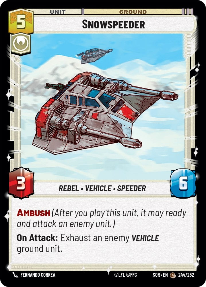 Snowspeeder (244/252) (SOR)