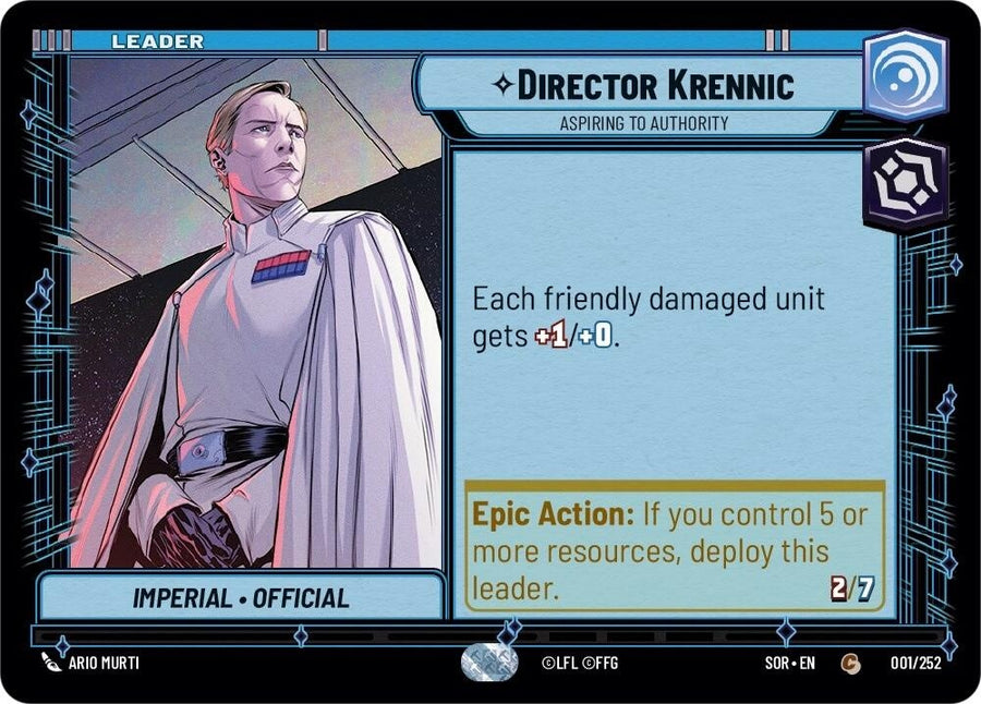 Director Krennic - Aspiring to Authority (001/252) (SOR)