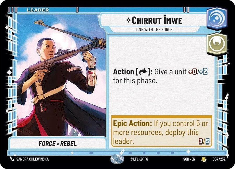Chirrut Imwe - One With The Force (004/252) (SOR)