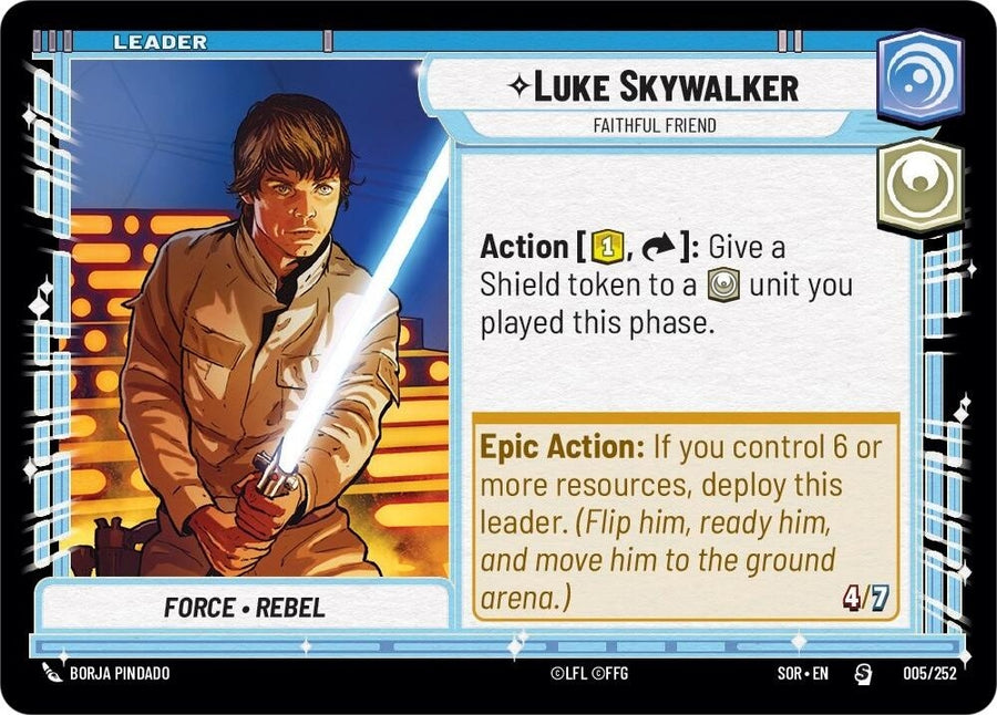 Luke Skywalker - Faithful Friend (005/252) (SOR)