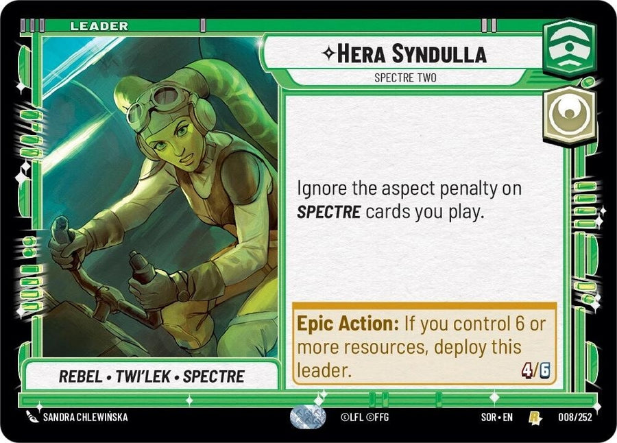 Hera Syndulla - Spectre Two (008/252) (SOR)