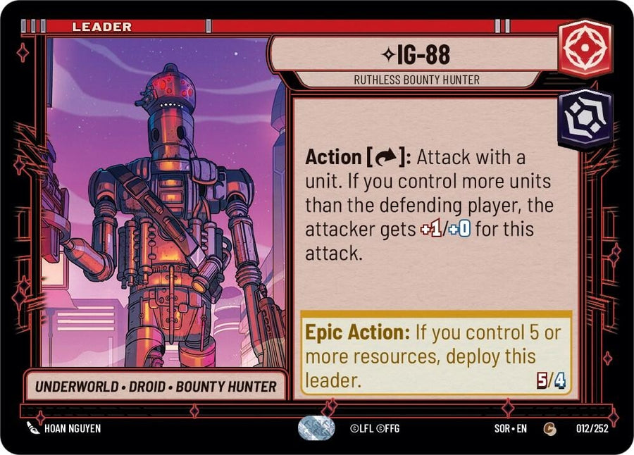 IG-88 - Ruthless Bounty Hunter (012/252) (SOR)