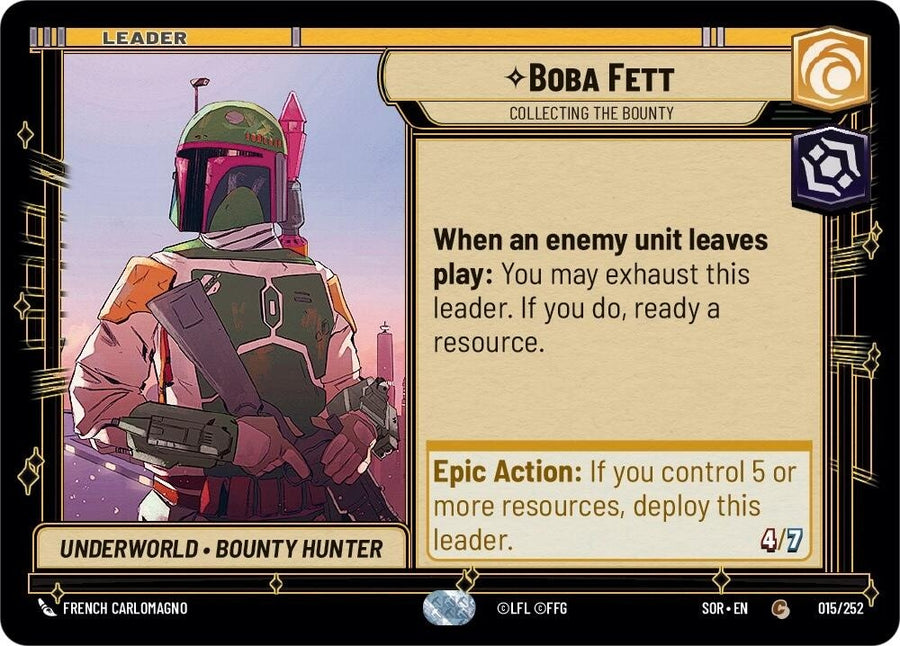 Boba Fett - Collecting the Bounty (015/252) (SOR)