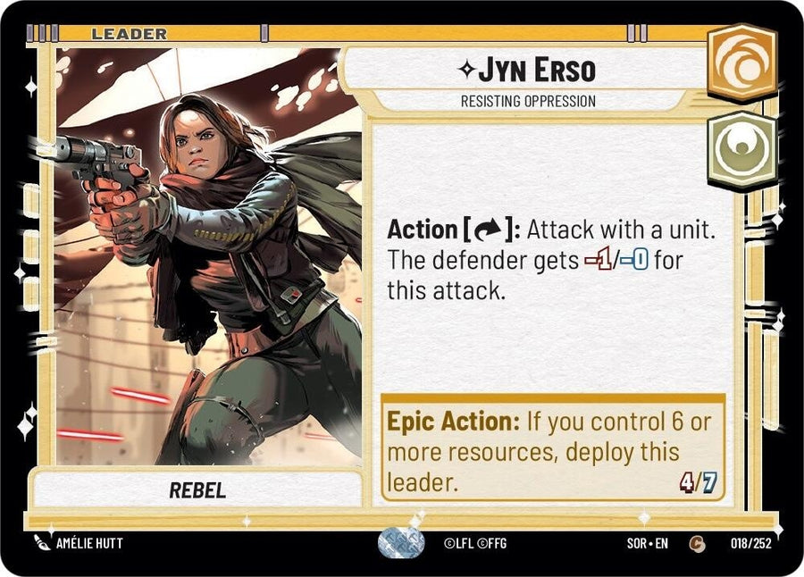 Jyn Erso - Resisting Oppression (018/252) (SOR)