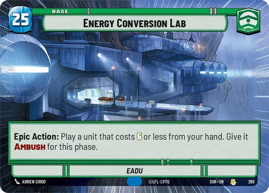 Energy Conversion Lab (Hyperspace) (288) (SOR)