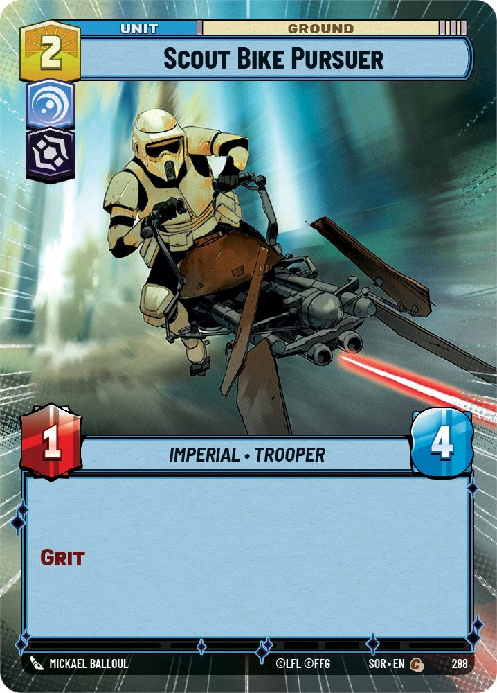 Scout Bike Pursuer (Hyperspace) (298) (SOR)