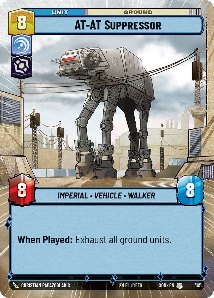 AT-AT Suppressor (Hyperspace) (305) (SOR)
