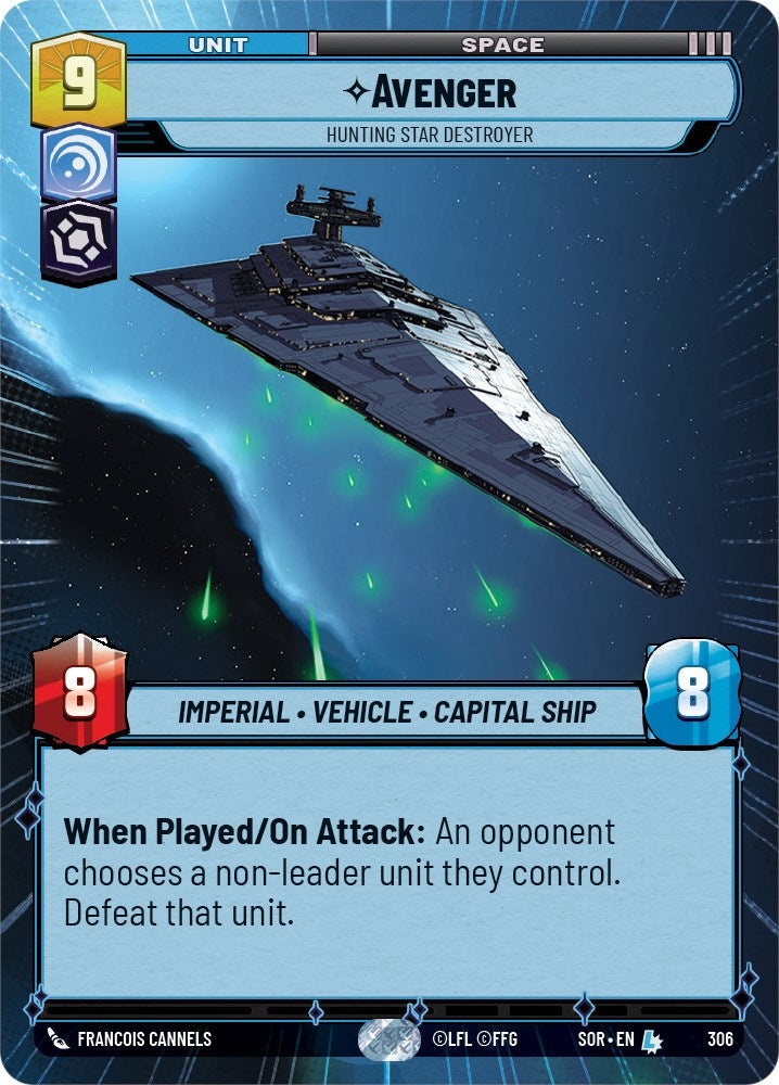Avenger - Hunting Star Destroyer (Hyperspace) (306) (SOR)