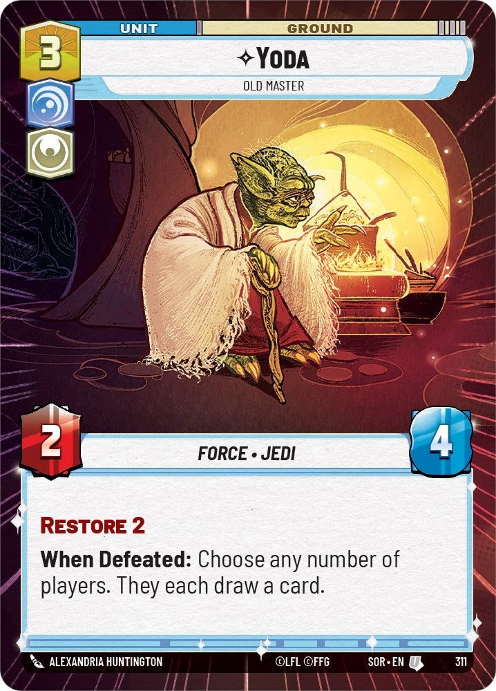 Yoda - Old Master (Hyperspace) (311) (SOR)