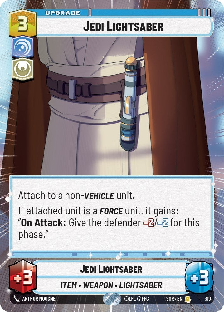Jedi Lightsaber (Hyperspace) (319) (SOR)