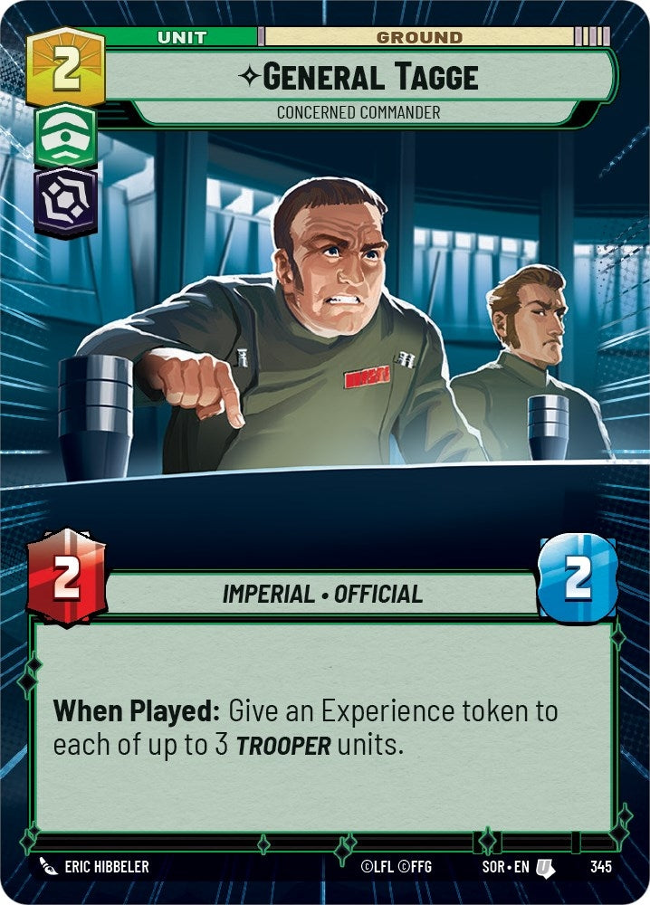 General Tagge - Concerned Commander (Hyperspace) (345) (SOR)